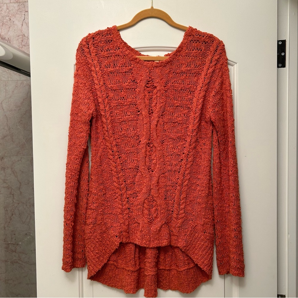 Anthropologie Knit Long Sleeve Sweater